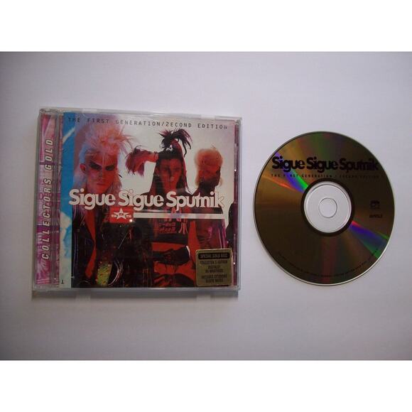 Sigue Sigue Sputnik The F1rst Generation 2econd Edition GOLD DISC Collectors CD - Picture 7 of 10